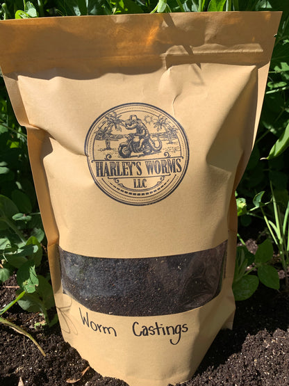 100% Worm Castings - 2lb Bag